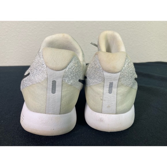Nike Women's Lunarepic Flyknit‎ 2 Gray Running Shoes Sz 8 863780-100 - Picture 9 of 11